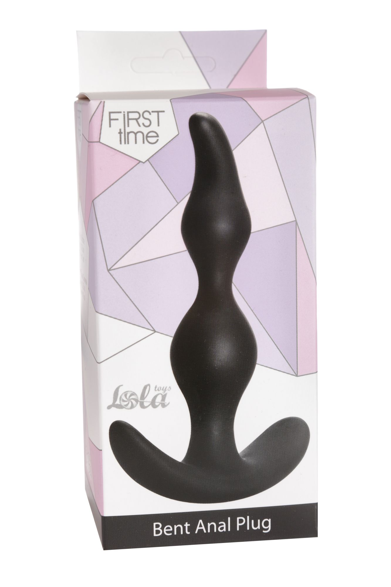 анальная пробка bent anal plug black 5002-03lola в Севастополе