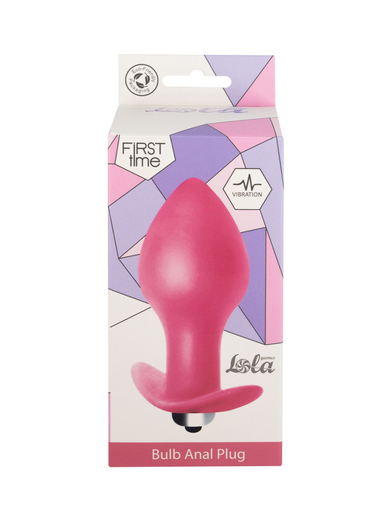 анальная пробка с вибрацией bulb anal plug pink (батарейки ааа) 5006-01lola в Севастополе