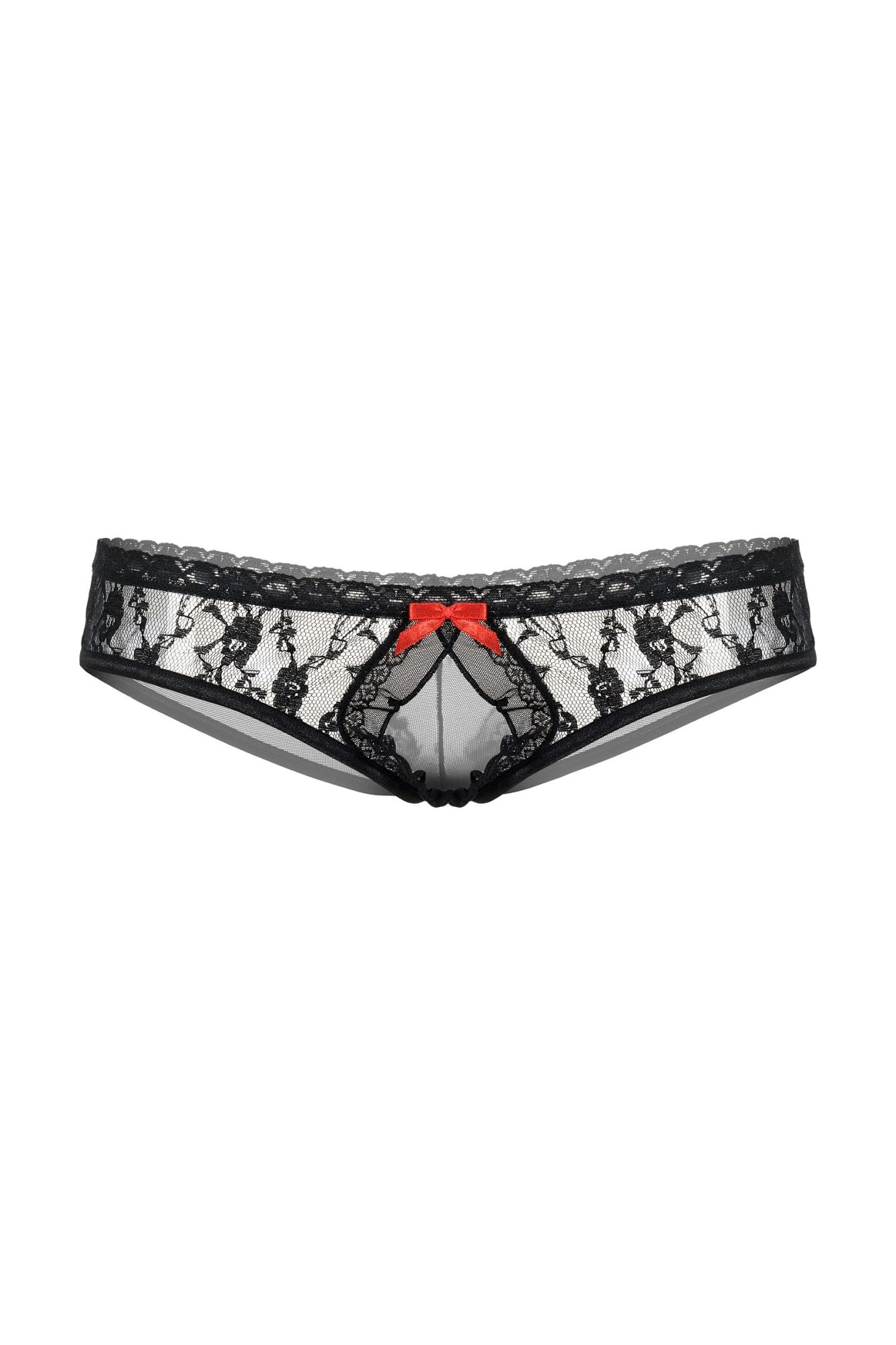 Эротическое трусики кружевные открытые softline collection, черный, s/m в Севастополе