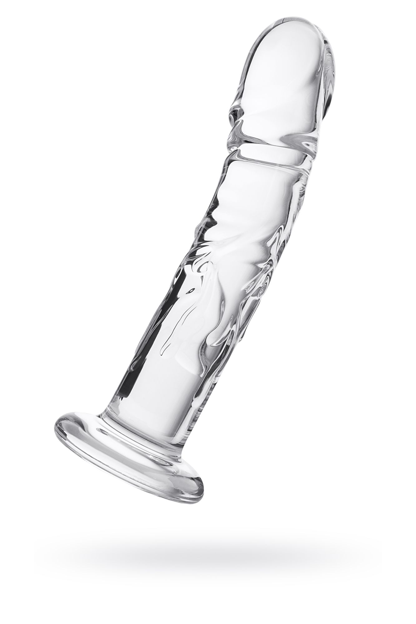 нереалистичный фаллоимитатор sexus glass, стекло, прозрачный, 19,5 см в Севастополе