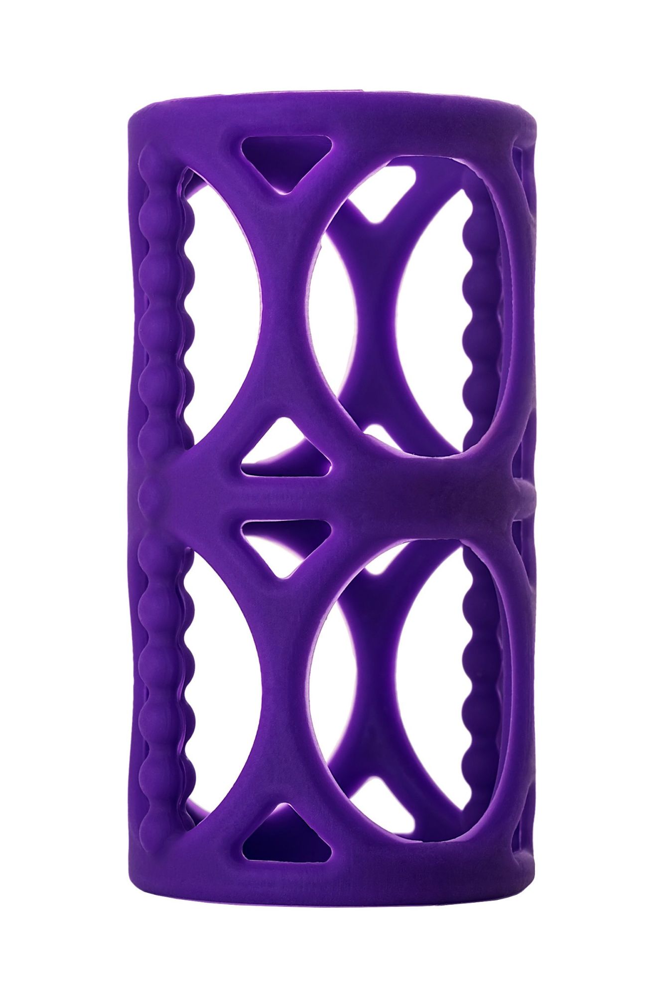 насадка на пенис toyfa a-toys, силикон, фиолетовый, 7,5 см в Севастополе