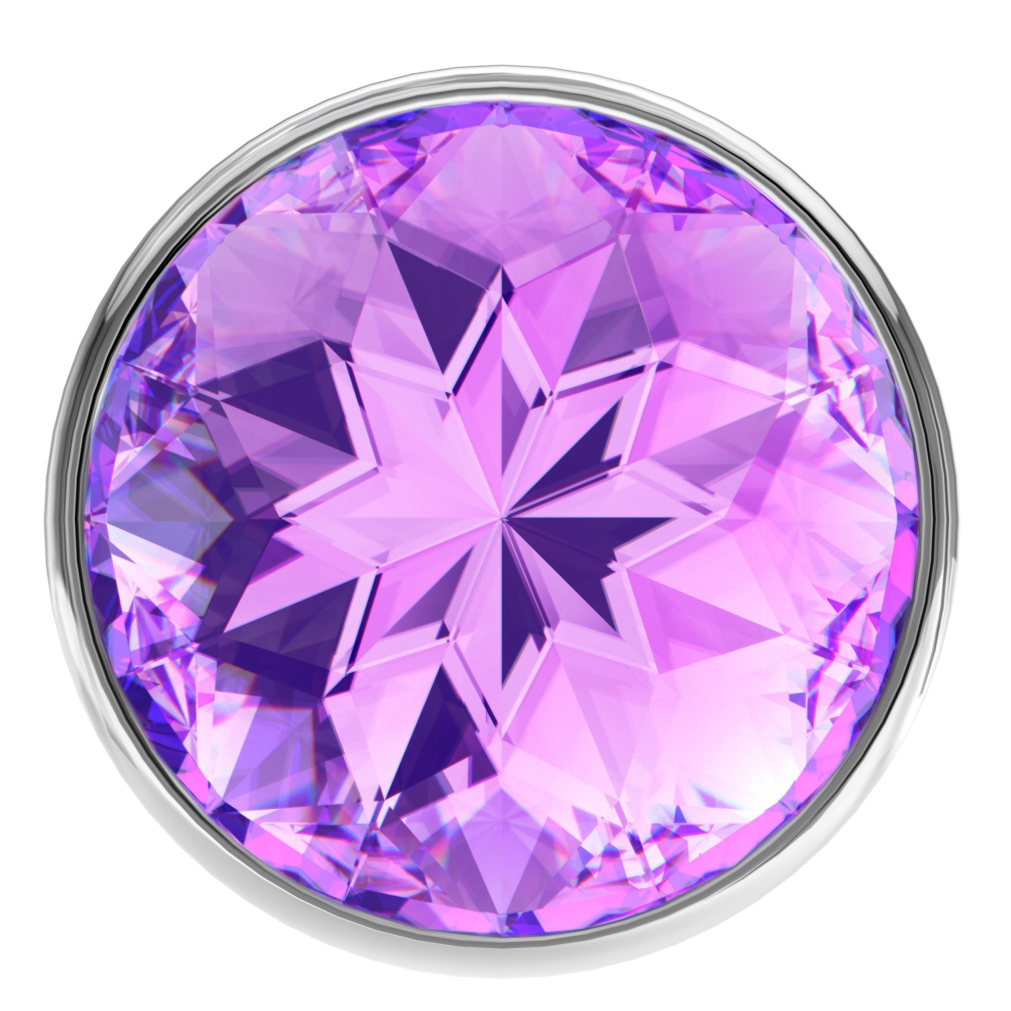 большая анальная пробка diamond purple sparkle xl 4028-01lola в Севастополе