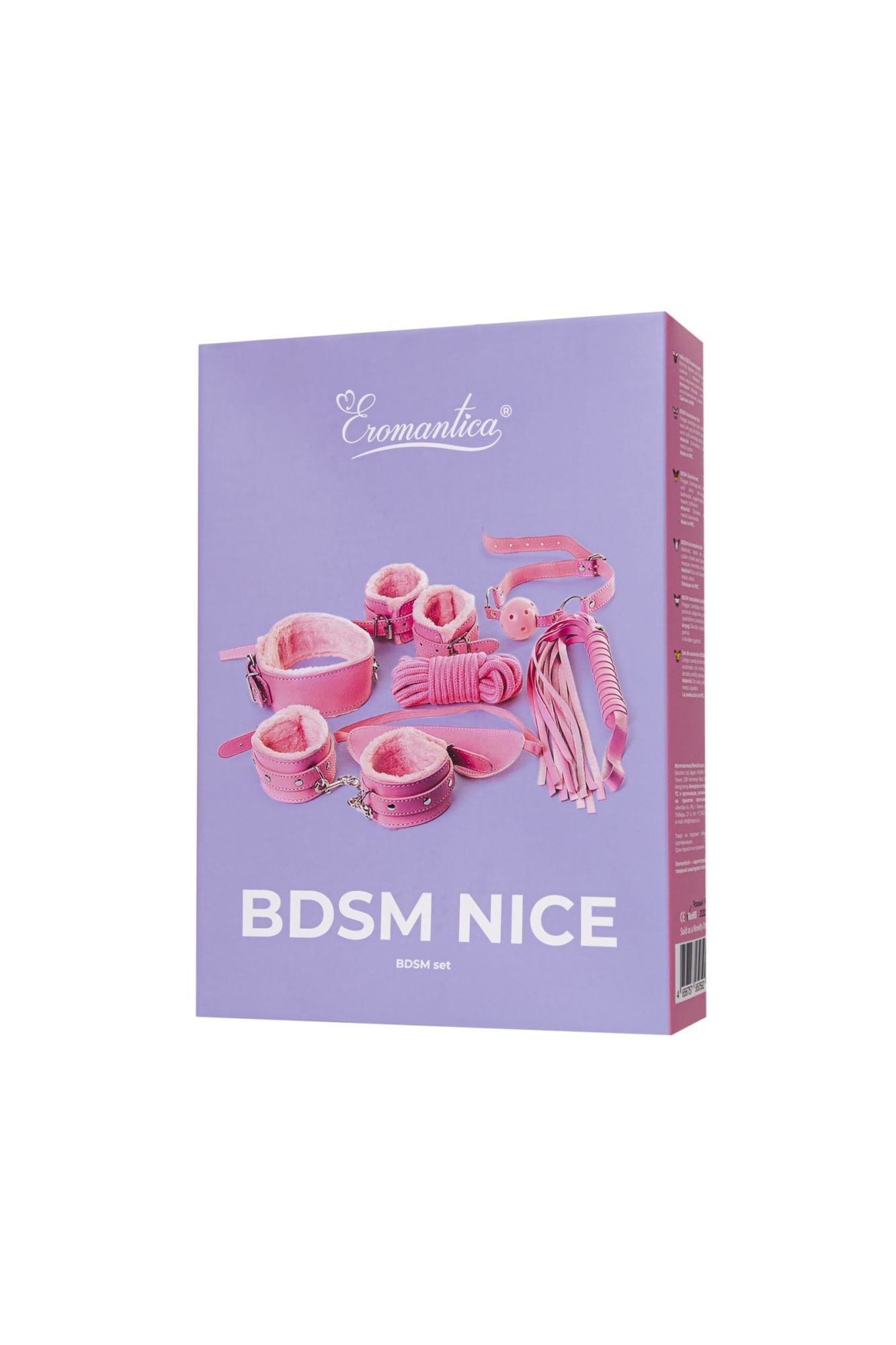 набор для ролевых игр eromantica bdsm nice, розовый в Севастополе