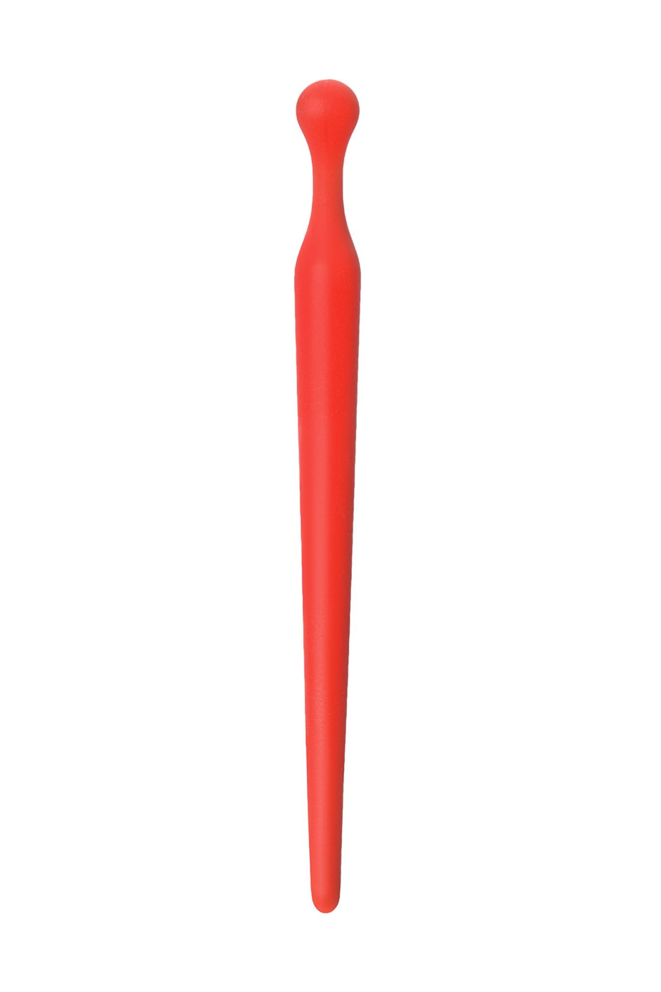 уретральный плаг black&red by toyfa, силикон, красный, 10 см в Севастополе
