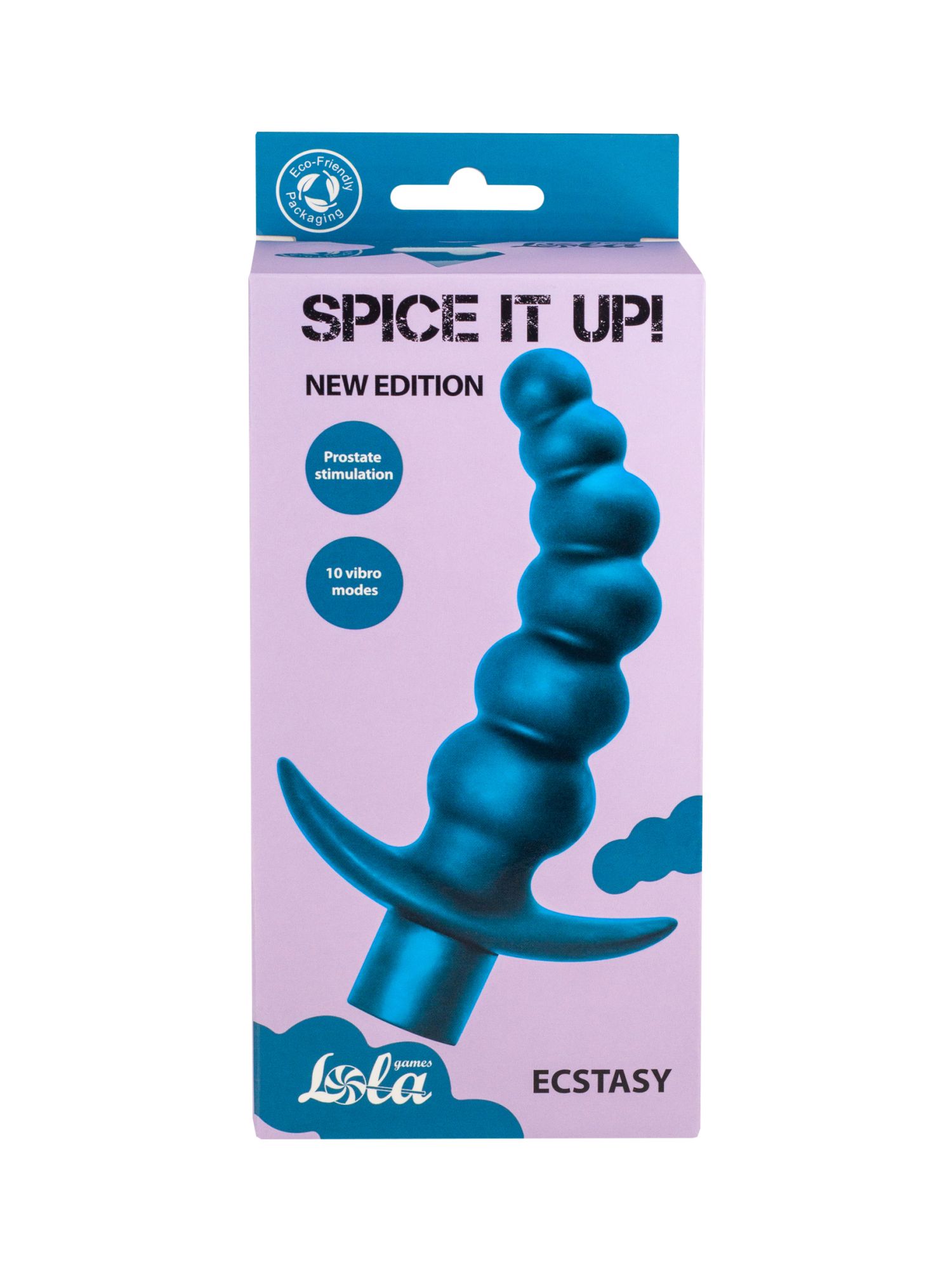 анальная пробка с вибрацией spice it up ecstasy aquamarine 8009-03lola в Севастополе