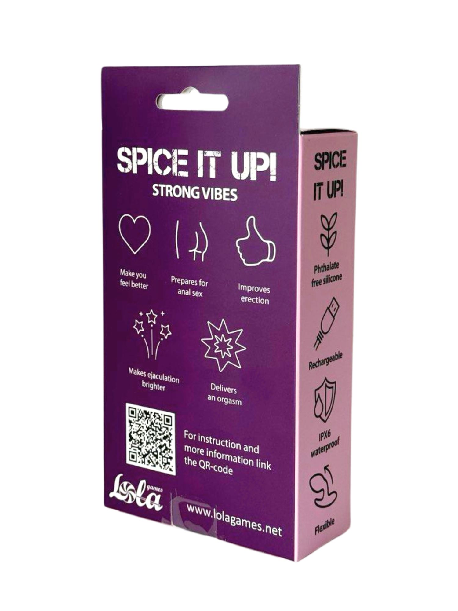 перезаряжаемая анальная пробка spice it up charm 8021-02lola в Севастополе