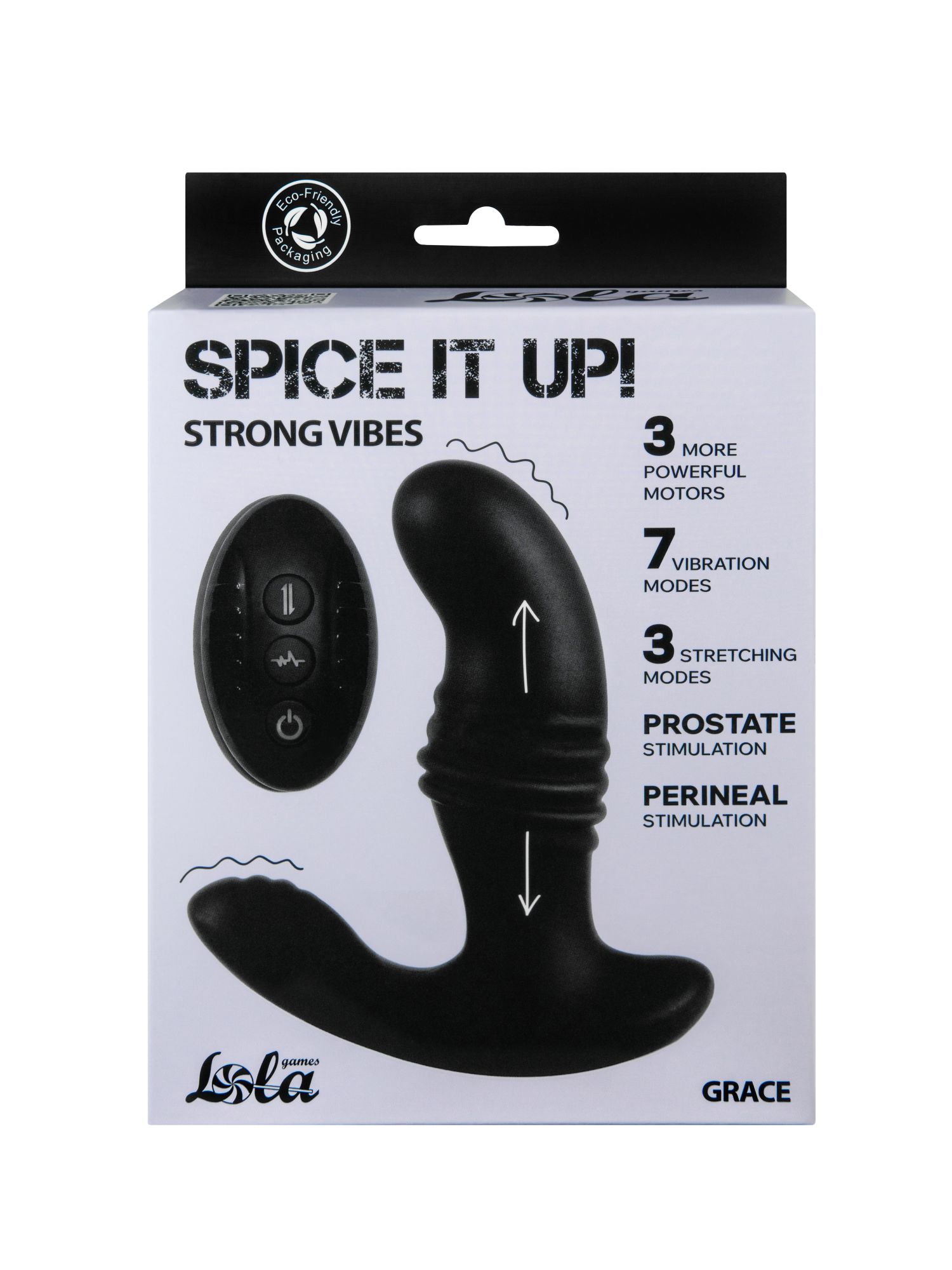 перезаряжаемый стимулятор простаты spice it up grace 8020-01lola в Севастополе