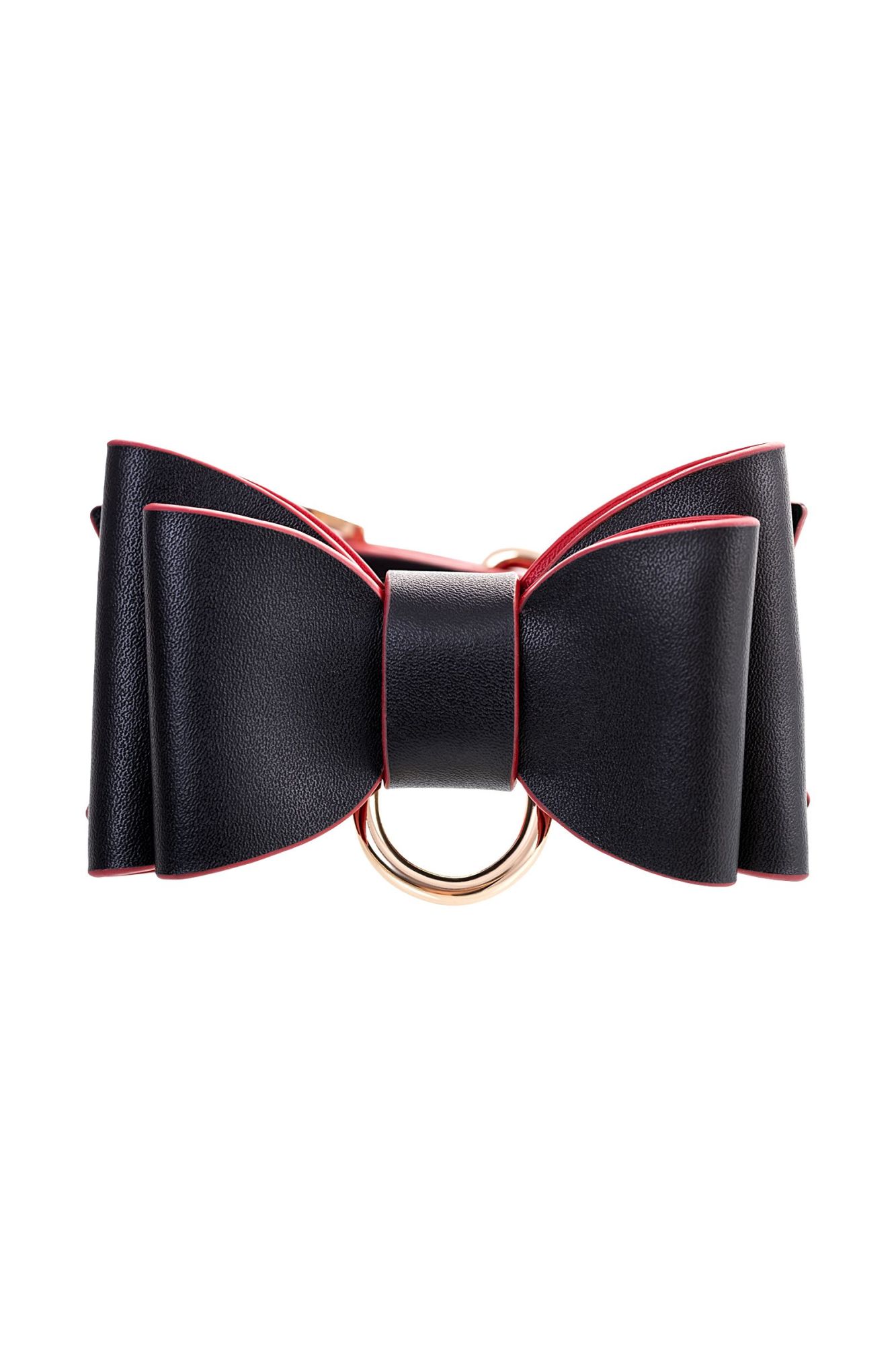 бондажный набор toyfa theatre bow-tie, pu-кожа, черный в Севастополе