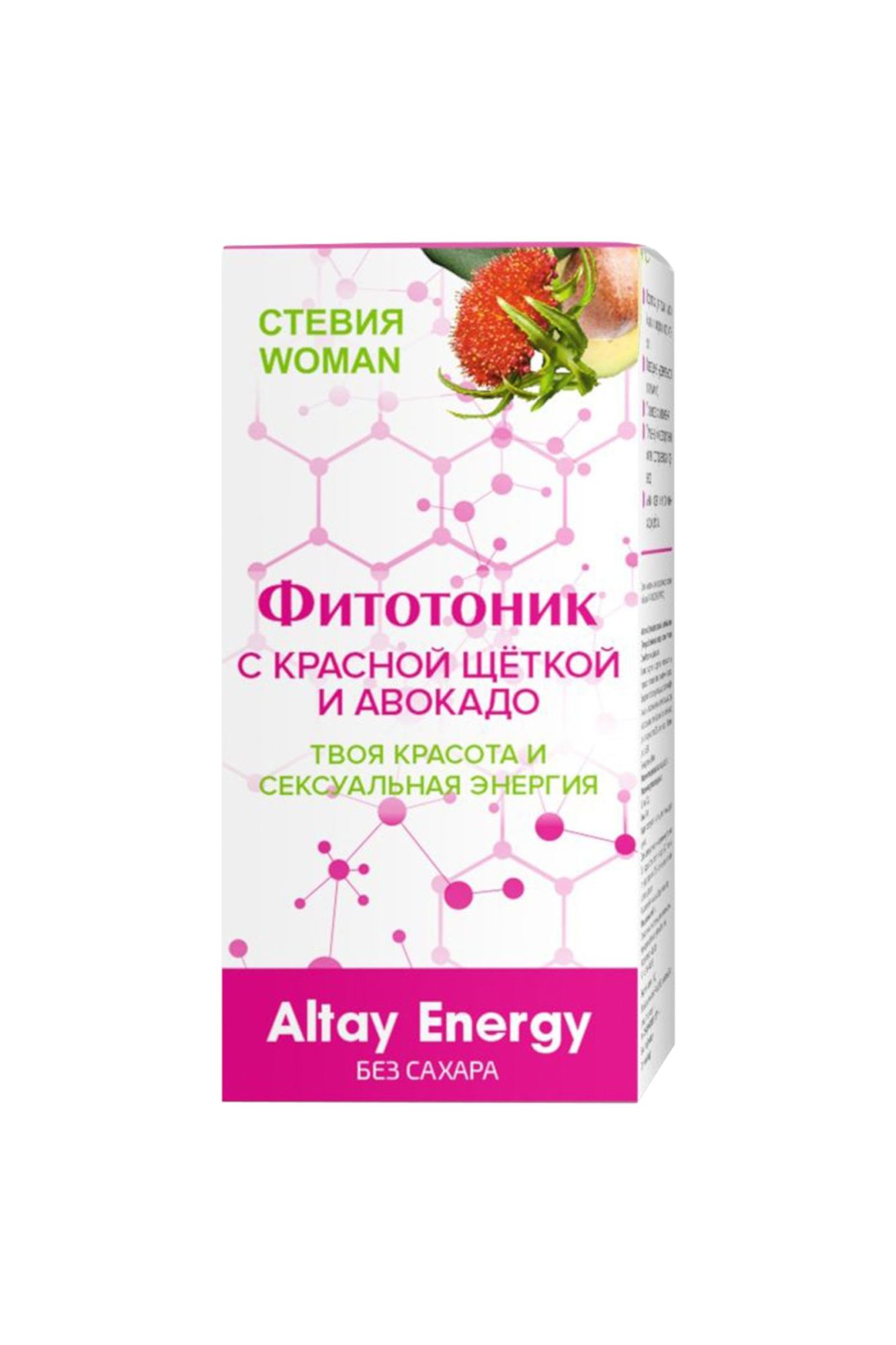 растительный сироп «фитотоник» стевия woman твоя красота и сексуальная энергия, 250 мл в Севастополе