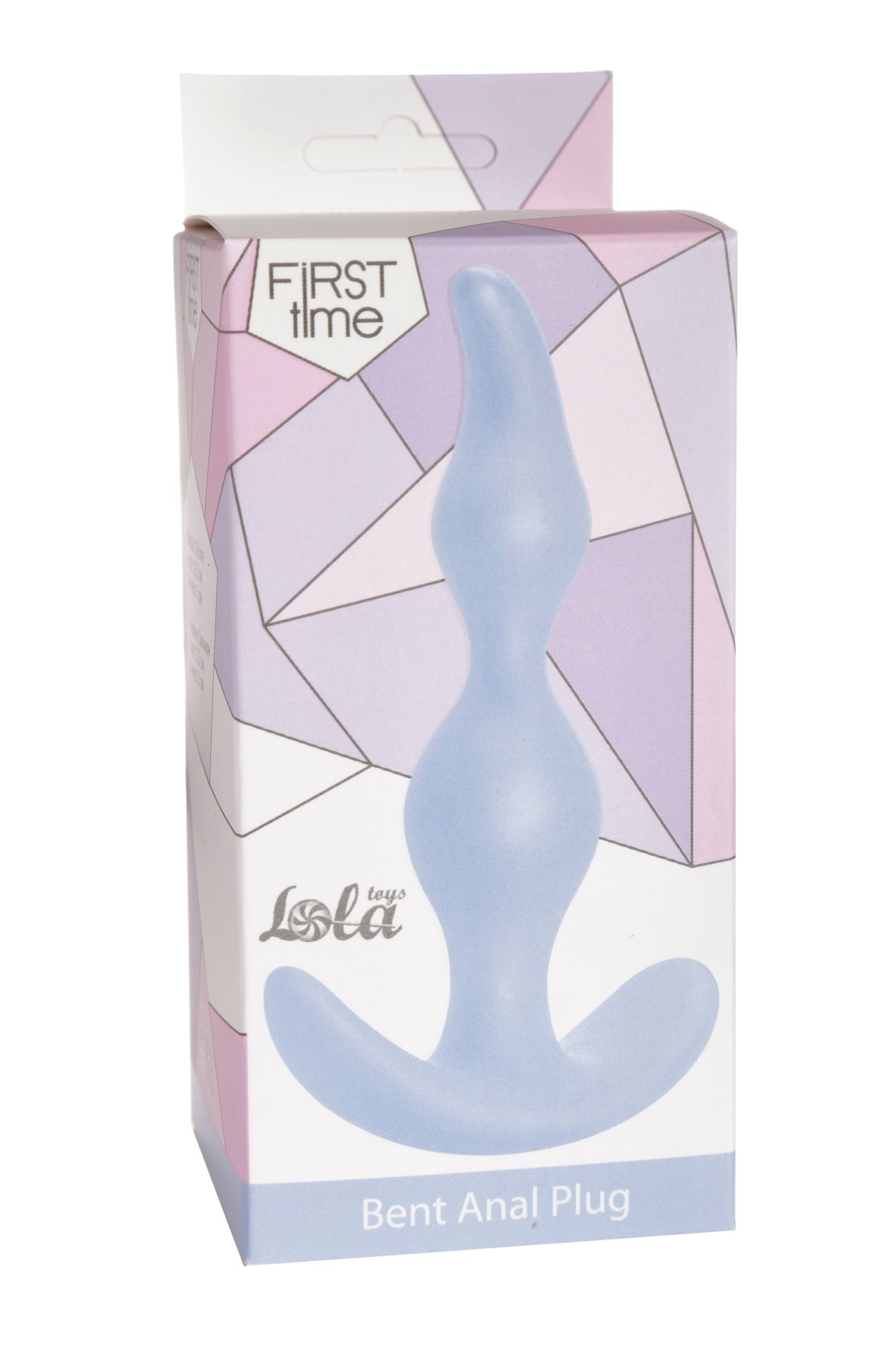 анальная пробка bent anal plug blue 5002-02lola в Севастополе