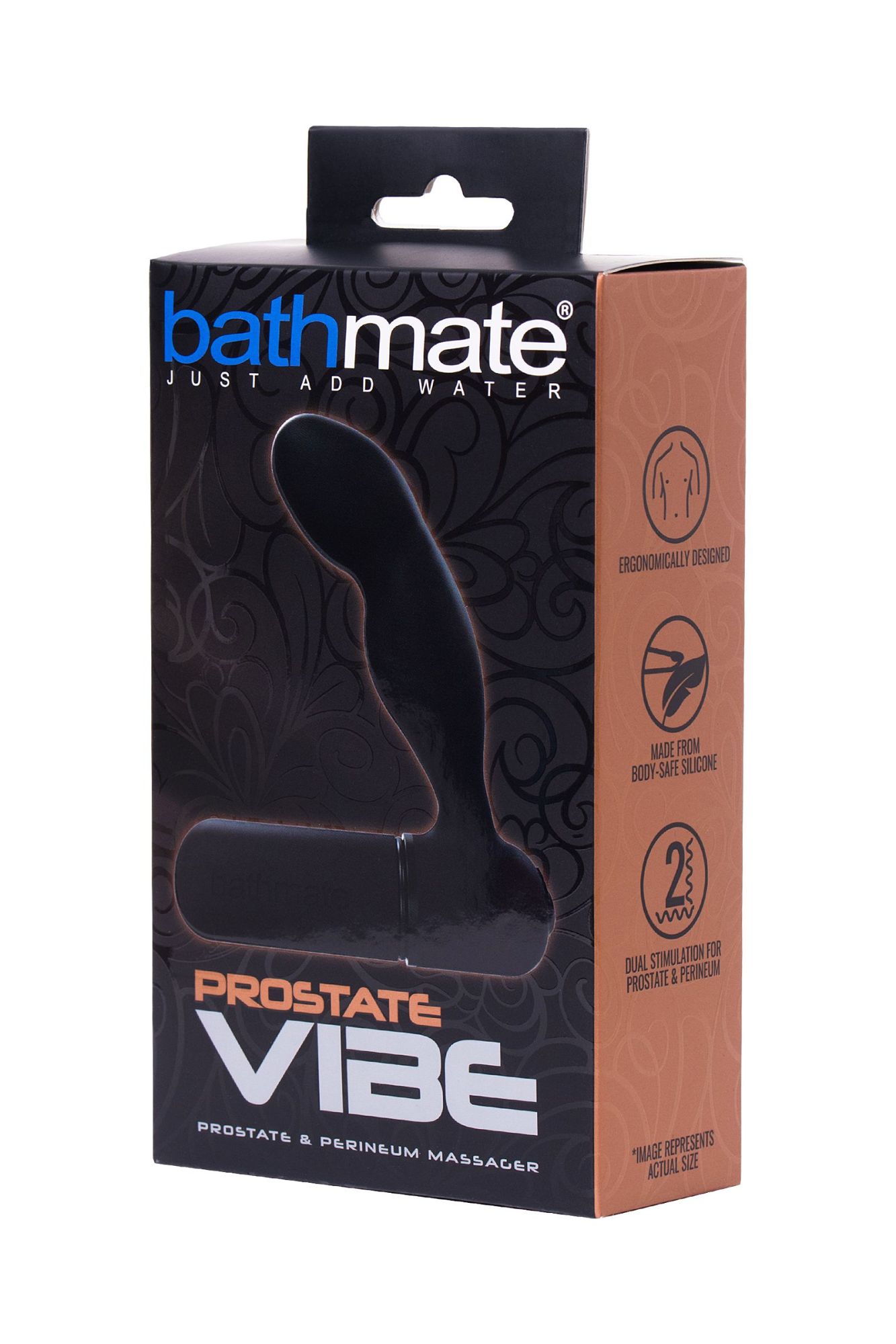 стимулятор простаты bathmate  vibe, abs пластик, черный, 10,5 см в Севастополе