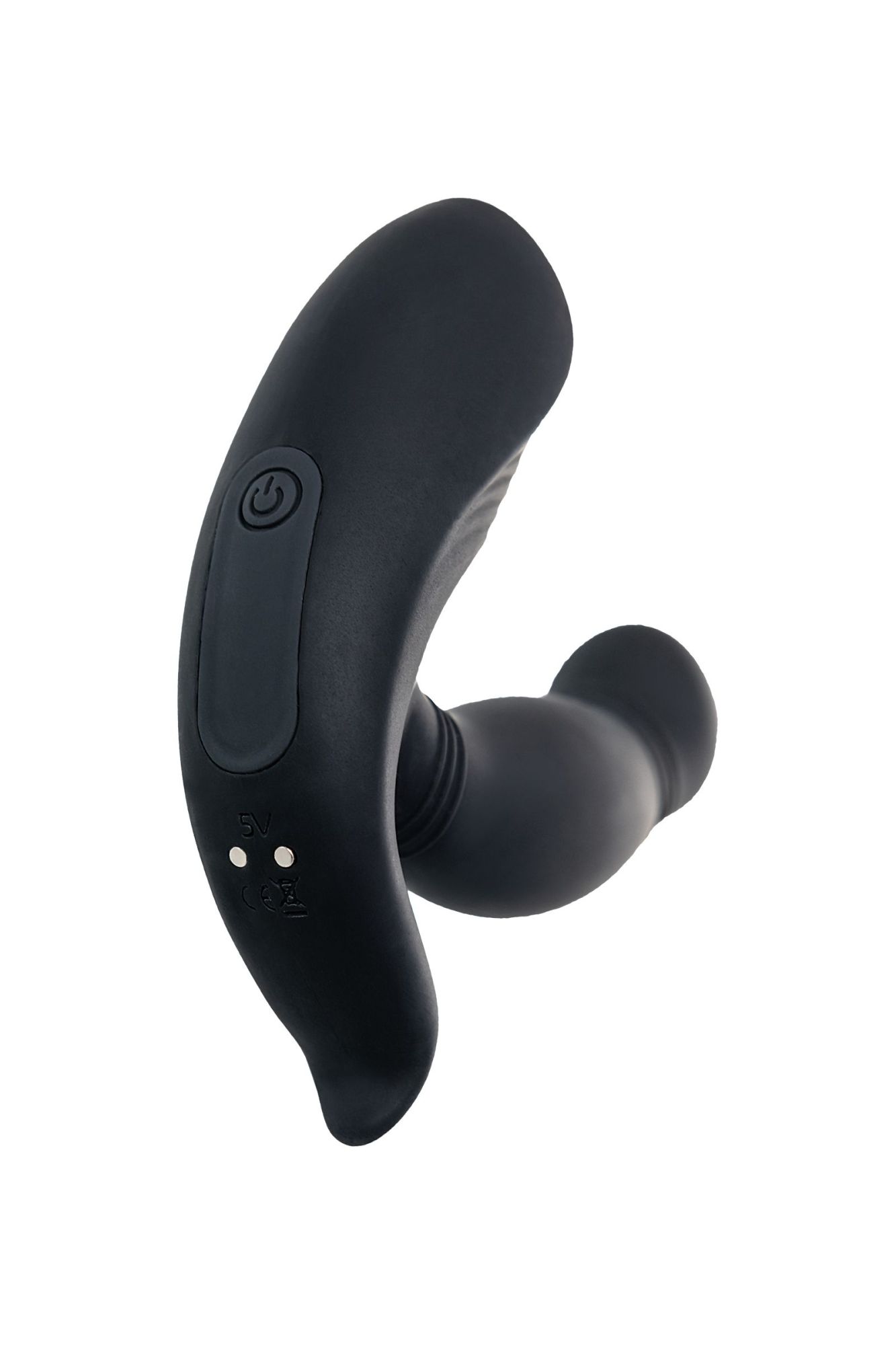 стимулятор простаты pppvibe 9 w motor, силикон, черный, 12 см в Севастополе