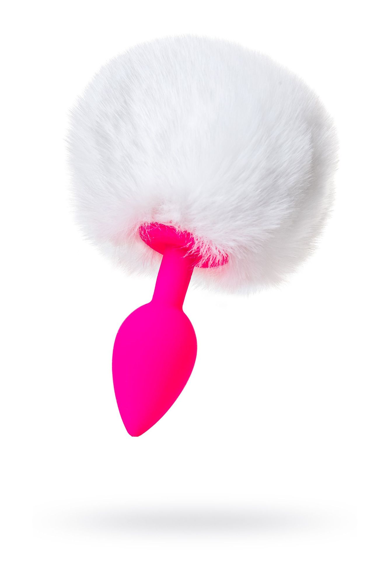анальная втулка с хвостом todo by toyfa sweet bunny, силикон, розовая, 13 см, ø 2,8 см, 43 г в Севастополе