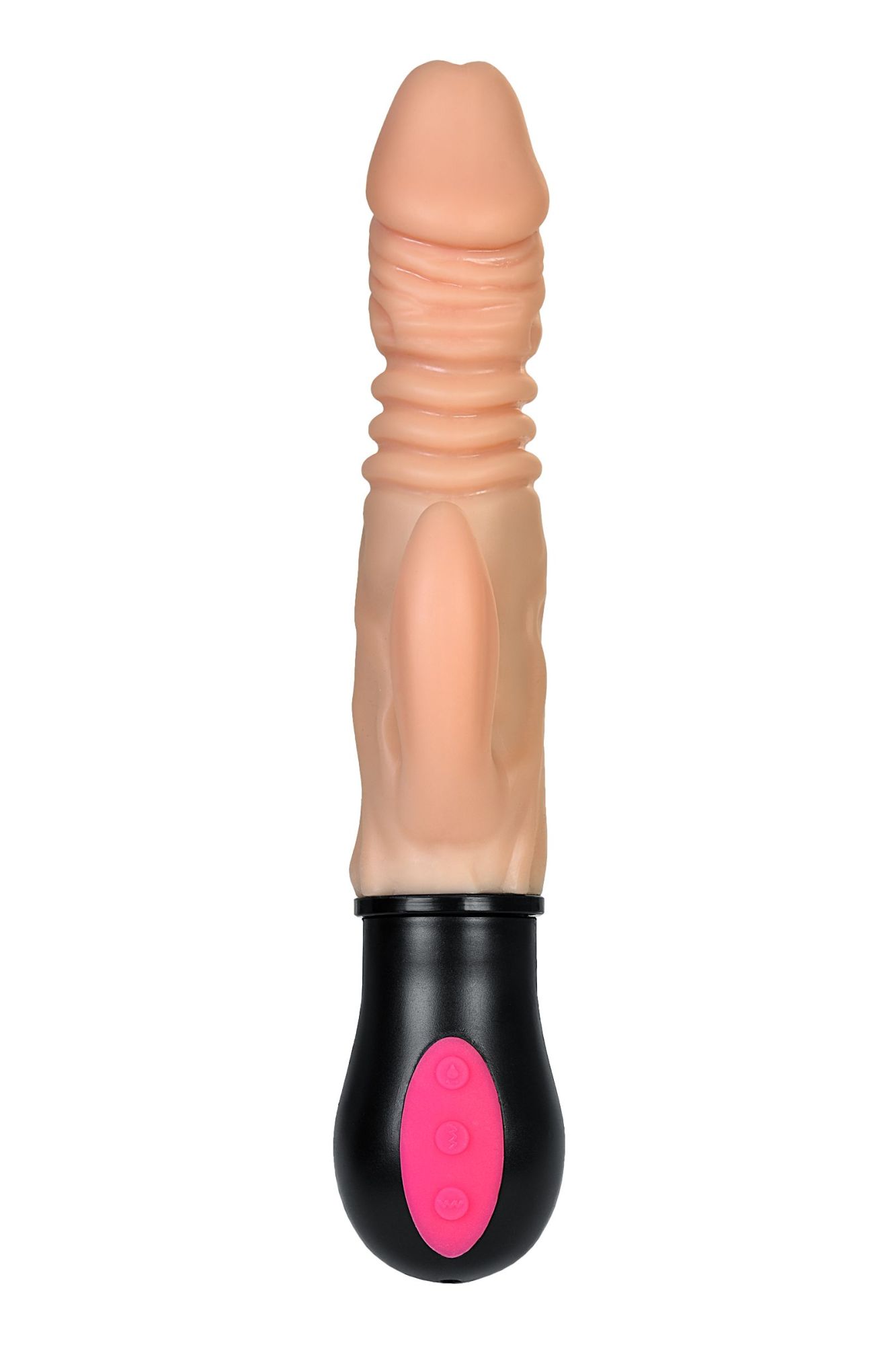 реалистичный вибратор toyfa a-toys hot shot с функцией up-down, tpe, телесный, 24,2 см в Севастополе