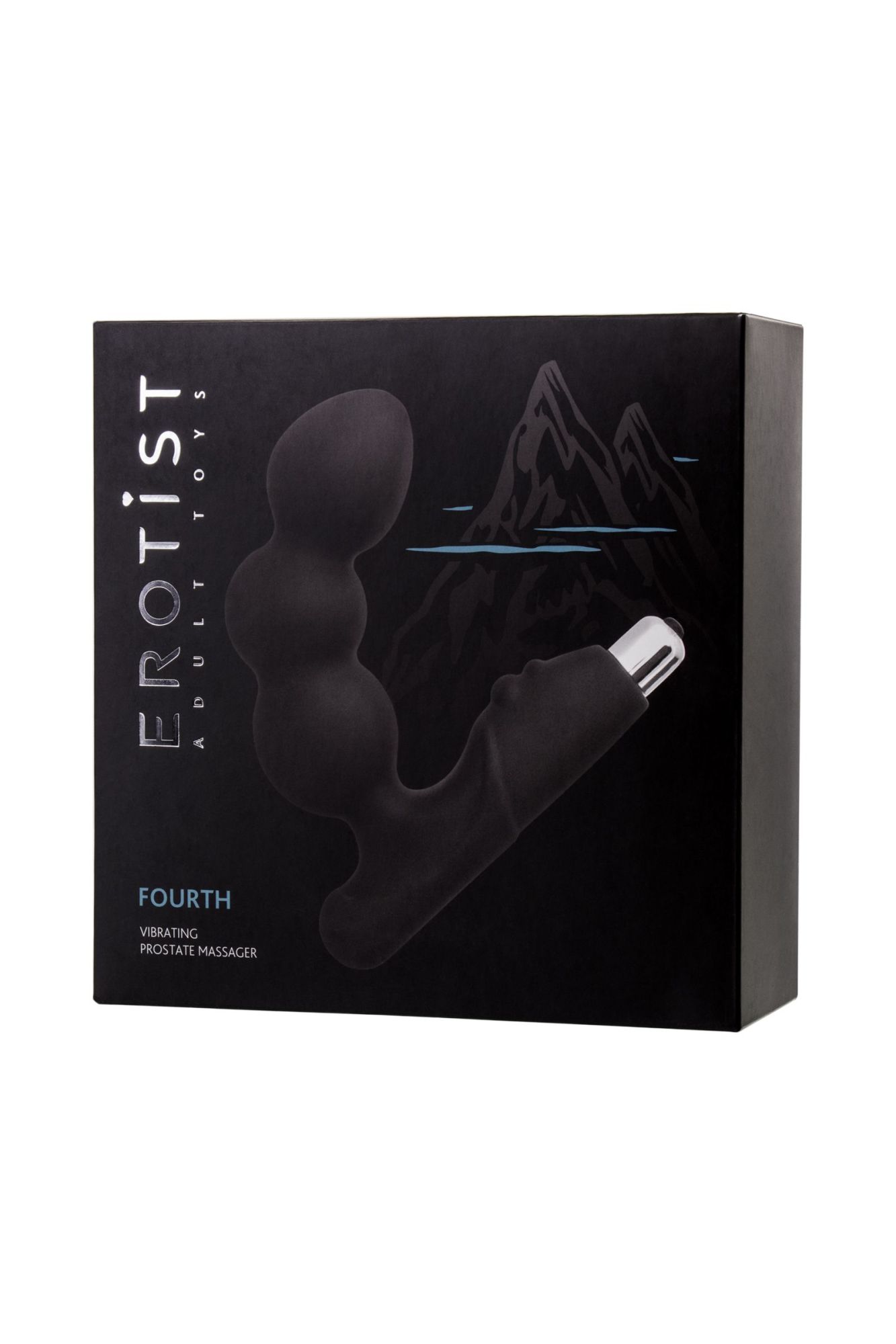 стимулятор простаты erotist fourth, силикон, черный, 12,4 см в Севастополе