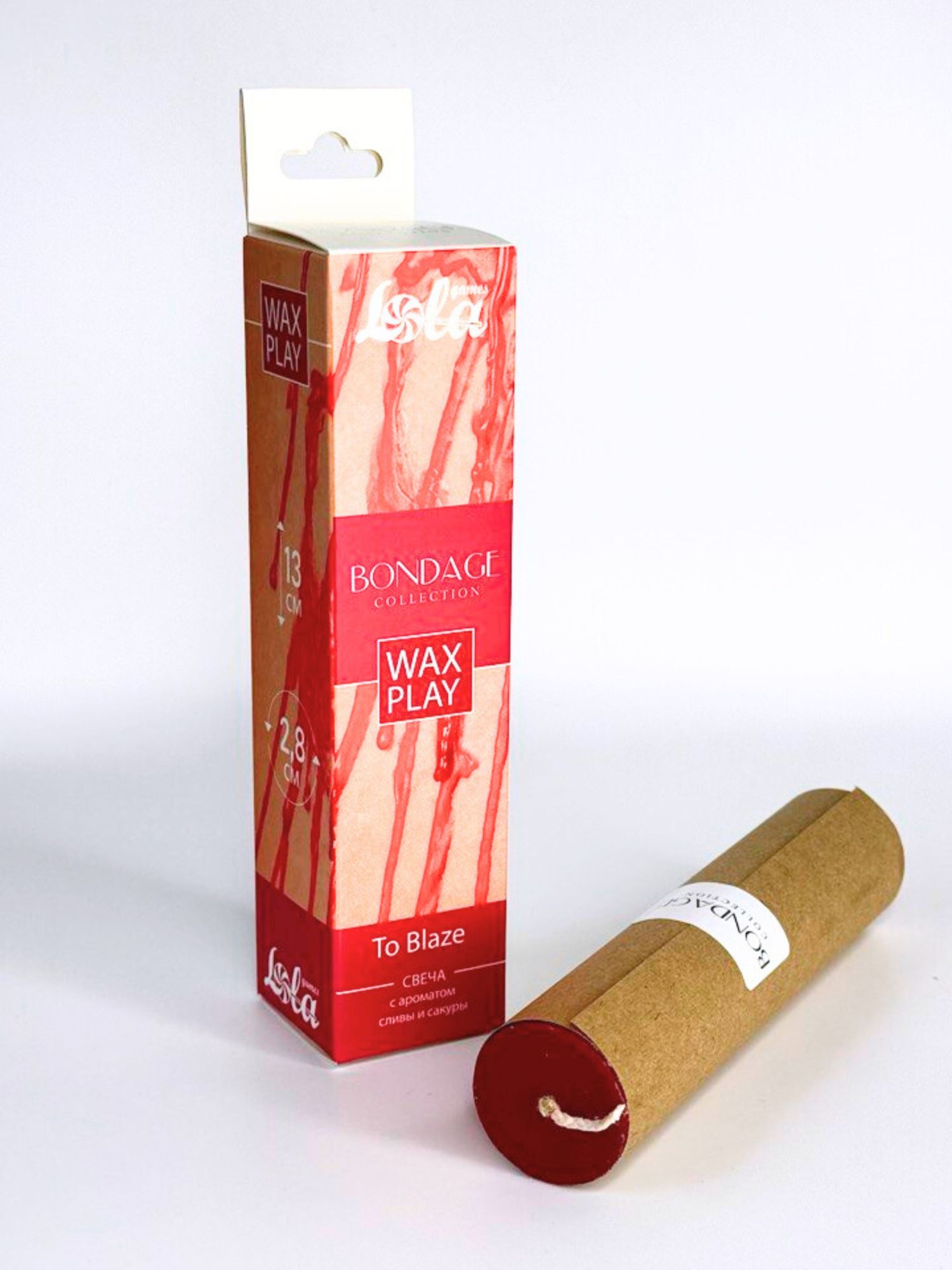 свеча для wax play bondage to blaze 1066-02lola в Севастополе