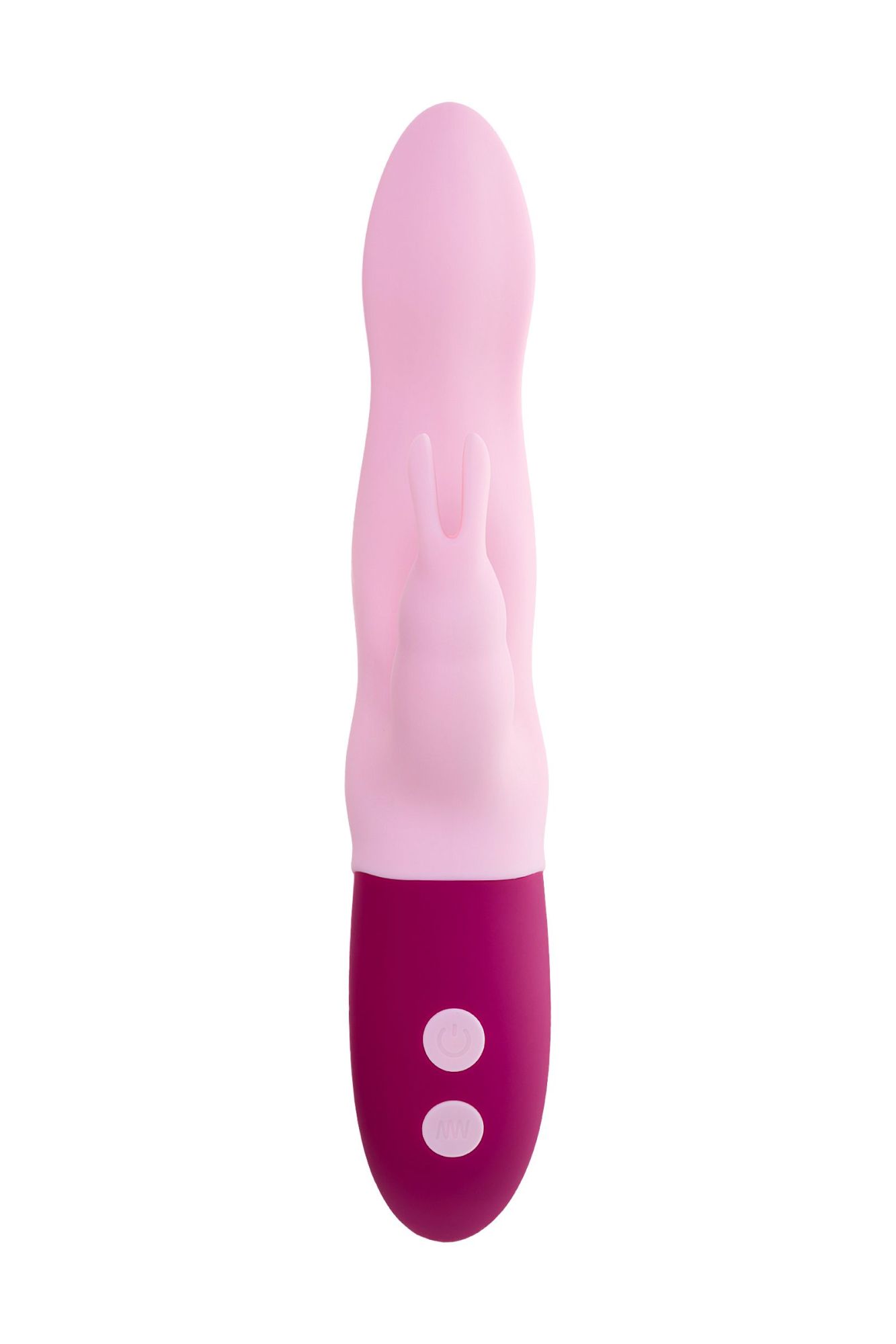 нереалистичный вибратор love to love hello rabbit, силикон, розовый, 24,5 см. в Севастополе