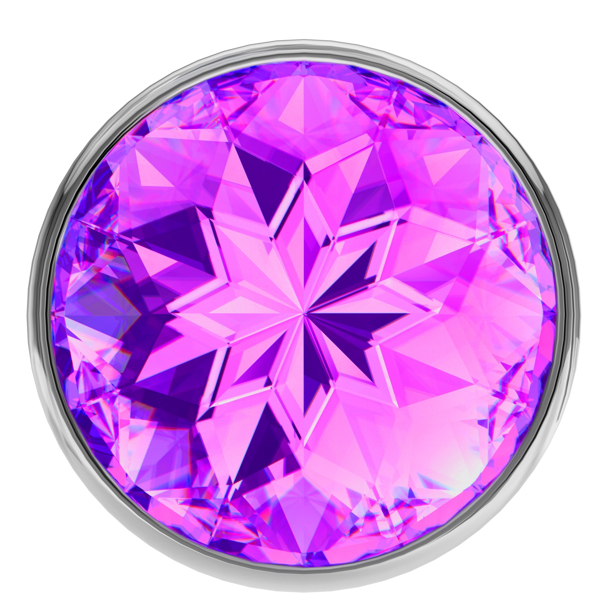 анальная пробка diamond purple sparkle large 4010-05lola в Севастополе