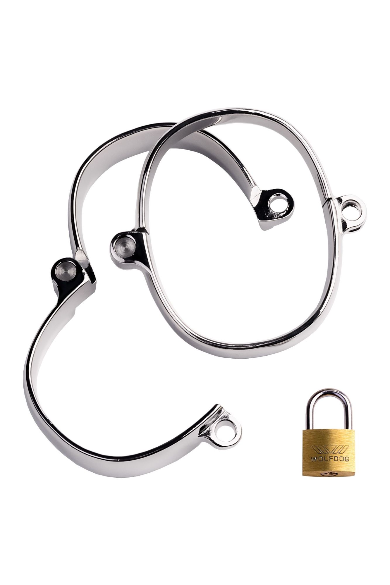 наручники, toyfa metal, серебристые, 6,5х8 см в Севастополе