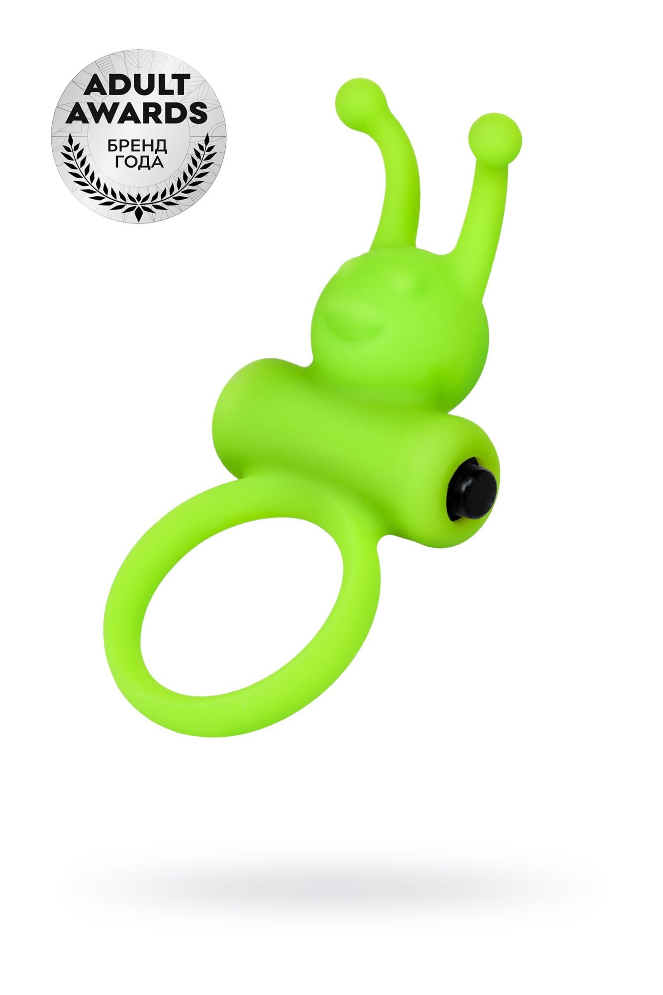 эрекционное кольцо на пенис a-toys by toyfa flik, силикон, зеленый, 9,1 см, ø 3,1 см в Севастополе