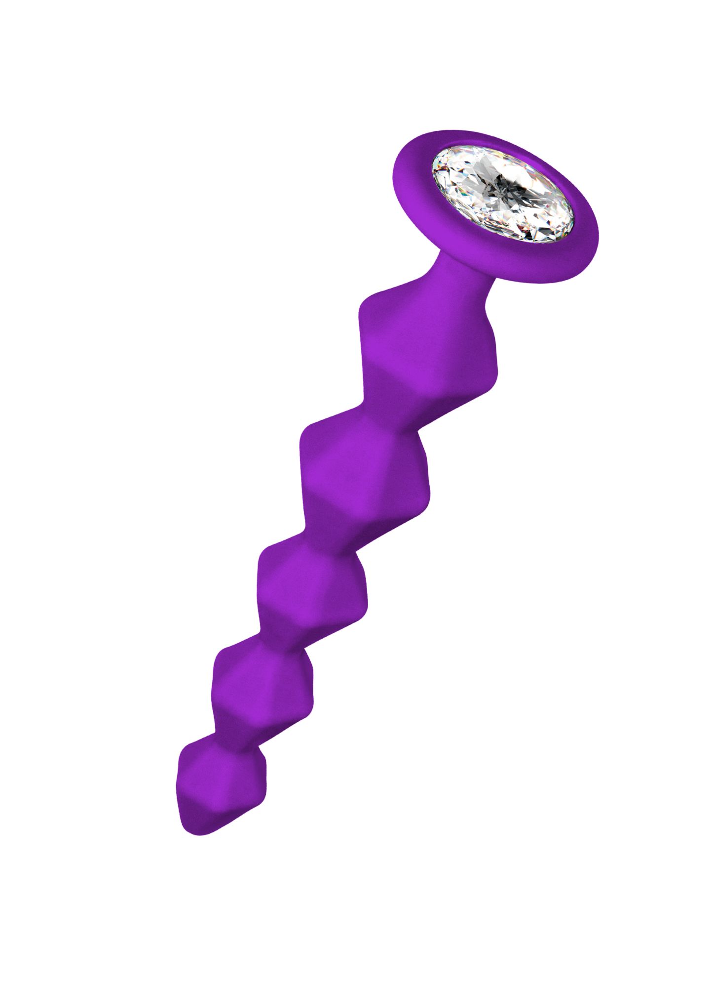 анальная цепочка с кристаллом emotions buddy purple 1400-03lola в Севастополе